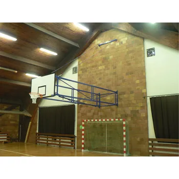 Basketbalový koš Konstrukce pro basketbal, otočná, zesílená táhla, vysazení 4260-6800 mm