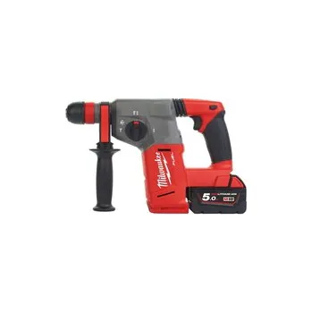 Pneumatické kladivo Milwaukee M18 CHX-502X - Aku kombinované kladivo 18 V / 5.0 Ah (variobox)