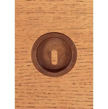 Dveřní kování M&T FM 360.N Kulatá mušle pro posuvné dveře, ř 48 mm, pro dózický zámek.