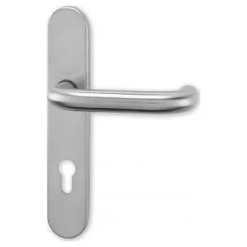 Dveřní kování M&T Klika Meclis, Objekt nerez NRz, koule/klika R 90 mm