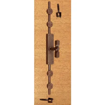 Okenní klika M&T FM 028.MPE15 Kovaná okenní klika s externími tyčemi