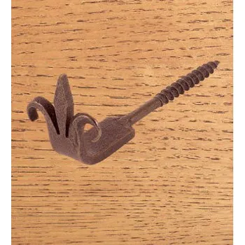 Dveřní kování M&T FA 779.V Kovaný držák štítků se závěsem na zašroubování