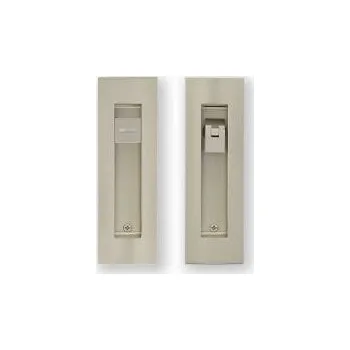 Dveřní kování M&T Mušle na posuvné dveře Entero s ohebným WC s pouzdry, povrch SNi matný nikl