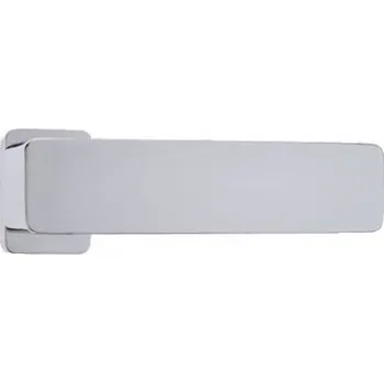 Dveřní kování M&T Dveřní madlo a klika pro hliníkové a ocelové dveře Minimal, povrch SNi - matný nikl, kombinace madlo/klika R