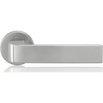 Dveřní kování M&T Klika-rukojeť Promo k zámku na sklo, Objekt nerez NRz