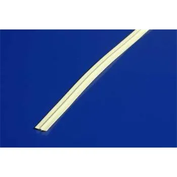 Stahovací páska Plastový vázací pásek s drátkem 0,43mm, bílý, 50m - 19.98.0152