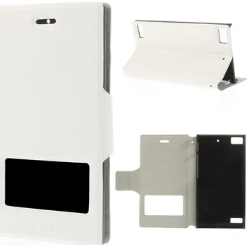 Pouzdro na mobilní telefon Pouzdro s okénkem pro Blackberry Z3 Barva: Bílá