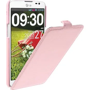Pouzdro na mobilní telefon Koženkové pouzdro pro LG G Pro Lite Barva: Růžová (světlá)