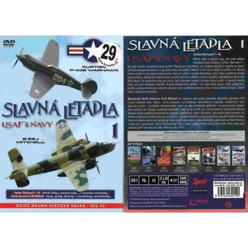 DVD film Slavná letadla 1 USAF & NAVY DVD