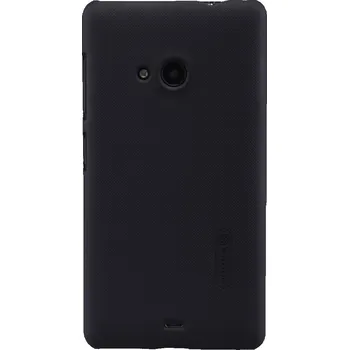 Pouzdro na mobilní telefon Vroubkované pouzdro Nillkin pro Microsoft Lumia 535 Barva: Černá