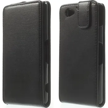 Pouzdro na mobilní telefon Koženkové pouzdro TVC FlipCase pro HTC Desire 516 Barva: Černá