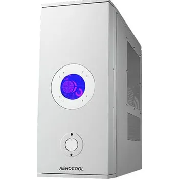 PC skříň AEROCOOL CoolView, ATX/BTX bez zdroje, Stříbrná, USB2.0, Fir - ID012882