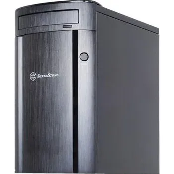 PC skříň SILVERSTONE SST-TJ08B Temjin Black, ATX bez zdroje, USB2, Audio, Firewire - SST-SG04B-F