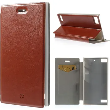 Pouzdro na mobilní telefon Pouzdro se stojánkem pro Blackberry Z3 Barva: Hnědá