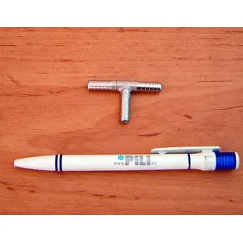 Fitinka Nipl nerez "T-kus", 3x D7