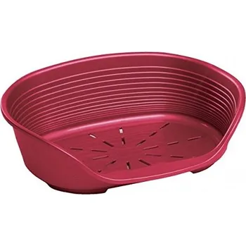 Pelíšek pro psa Ferplast Siesta Deluxe bordó