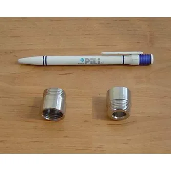 Fitinka Redukce šroubení mosaz/Cr F1/2"G na M5/8"G