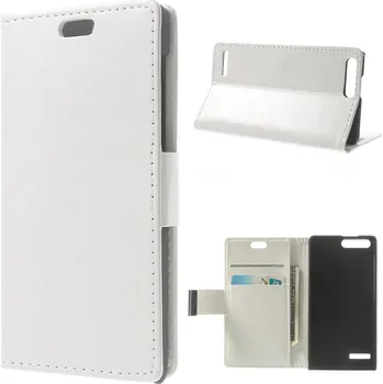 Pouzdro na mobilní telefon Pouzdro se stojánkem pro Huawei Ascend G6 4G Barva: Bílá