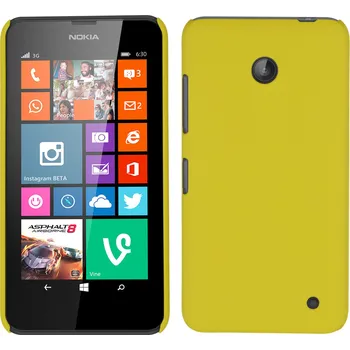 Pouzdro na mobilní telefon Plastové pouzdro pro Nokia Lumia 630 Barva: Žlutá