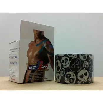 Tejpovací páska BB Tape s designem lebky - 5cmx5m