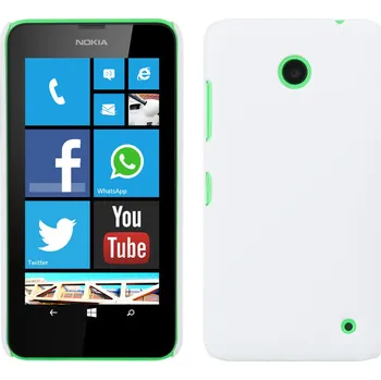 Pouzdro na mobilní telefon Plastové pouzdro pro Nokia Lumia 630 Barva: Bílá