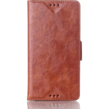 Pouzdro na mobilní telefon Pouzdro se stojánkem pro HTC Desire 816 Barva: Hnědá