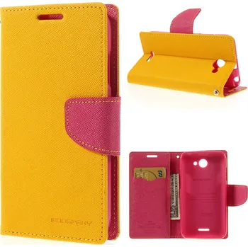 Pouzdro na mobilní telefon Pouzdro se stojánkem pro HTC Desire 516 Barva: Žlutá