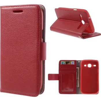 Pouzdro na mobilní telefon Pouzdro se stojánkem pro Samsung Galaxy Core Barva: Červená