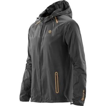 Pánská větrovka Bunda SKINS PLUS NCG Mens Nano Jacket - Black M