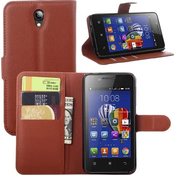 Pouzdro na mobilní telefon TVC Walletcase Lenovo A319 Barva: Hnědá
