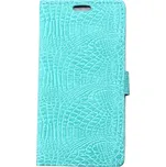 TVC Pouzdro se vzorem krokodýlí kůže pro LG Leon 4G LTE (H340N) Barva: Modrá