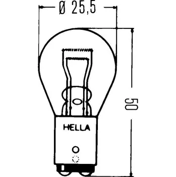 Autožárovka Autožárovka Hella P21/5W 24V 21/5W 078-011
