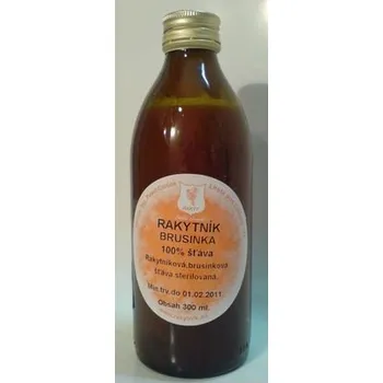 Šťáva rakytník - brusinka 100% 250ml CVRČEK
