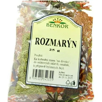 Benkor Rozmarýn 25 g Koření Benkor Rozmarýn 25 g