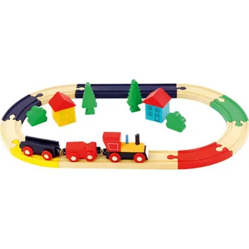 Vláček a vláčkodráha BINO Vláčkodráha ovál