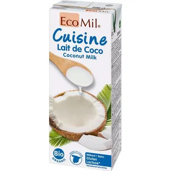 Rostlinné mléko Kokosová alternativa smetany 200 ml BIO ECOMIL
