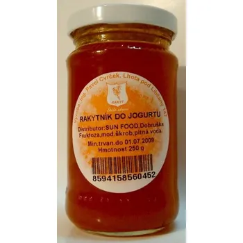 Sušené ovoce Rakytník do jogurtu 210g Cvrček