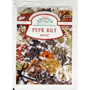Koření Benkor Pepř bílý mletý 25 g