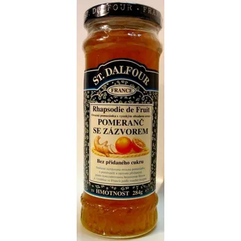 Džem St. Dalfour - Pomeranč se zázvorem 284g