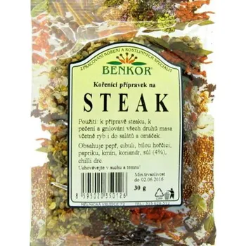 Koření Benkor Steak 30 g