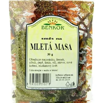 Koření Benkor Směs na mletá masa 30 g