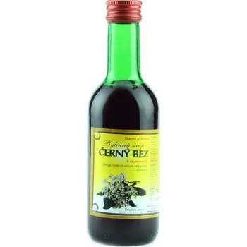 Sirup Černý bez sirup 290 ml Klášterní Officína