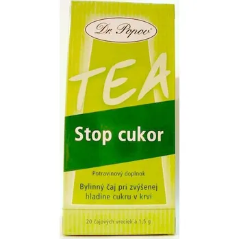 Čaj Stop cukr - čaj 20 sáčků POPOV