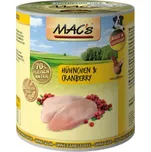 MAC's Dog konzerva kuře/brusinka