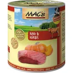 MAC's Dog konzerva hovězí/dýně