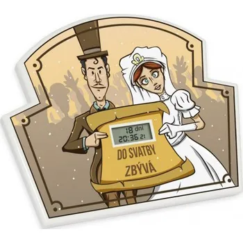 Albi Odpočítávač dní do svatby Žertovný předmět Albi Odpočítávač dní do svatby