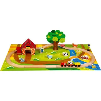 Vláček a vláčkodráha BINO Vláčkodráha venkov