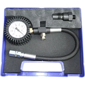 Sada nářadí Kompresmetr pro dieselové motory, rozsah 0 - 40 bar. 3 díly, Triumf (Triumf - profi)