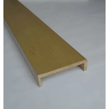 Dřevěný masivní panelákový práh široký BUK