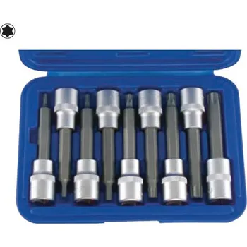 Gola hlavice Hlavice zástrčné 1/2", Torx T20 - T60, déka 100 mm, sada 9 dílů, Condor Werkzeug (Condor - Werkzeug)
